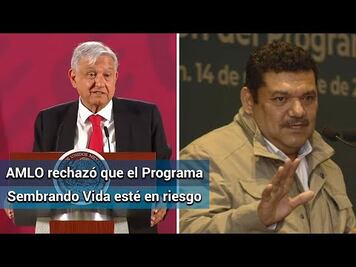 Javier May se va a quedar: AMLO; no acepta su renuncia
