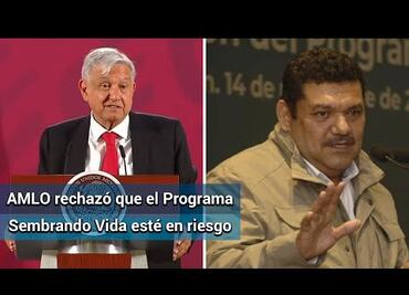 Javier May se va a quedar: AMLO; no acepta su renuncia