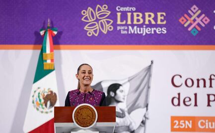 FOTOS: Las 10 frases de la mañanera de Claudia Sheinbaum del 25 de noviembre de 2025