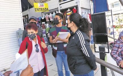 Bajo la lupa, plazas de comercio popular
