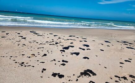 Autoridades confirman presencia de hidrocarburo en playas de Tamaulipas