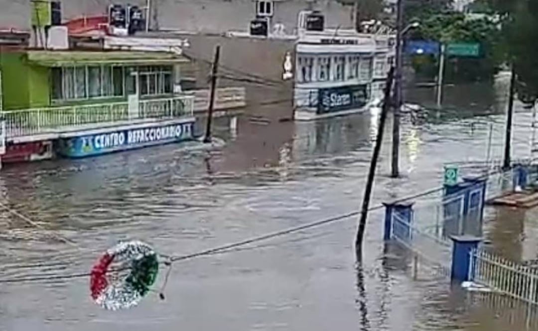 5 videos de Tula durante y después de la inundación por lluvias