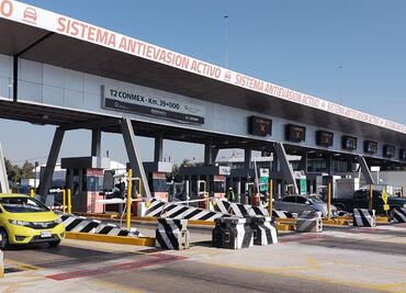 Suman 218 vehículos con daños por “ponchallantas” en caseta del Circuito Exterior Mexiquense