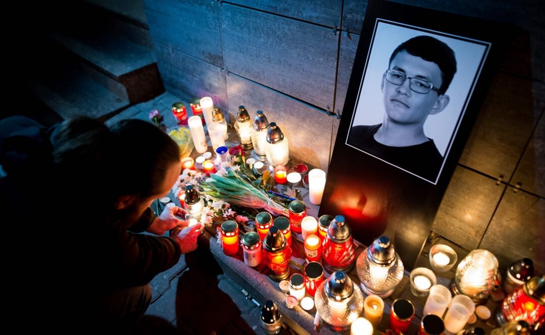 Reporteros sin Fronteras recordó que es el décimo periodista asesinado en Europa en los últimos diez años (Foto: AFP)