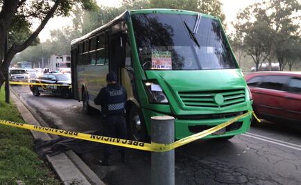 Balean a asaltante en microbús de Iztapalapa; esposa dice que vendía dulces