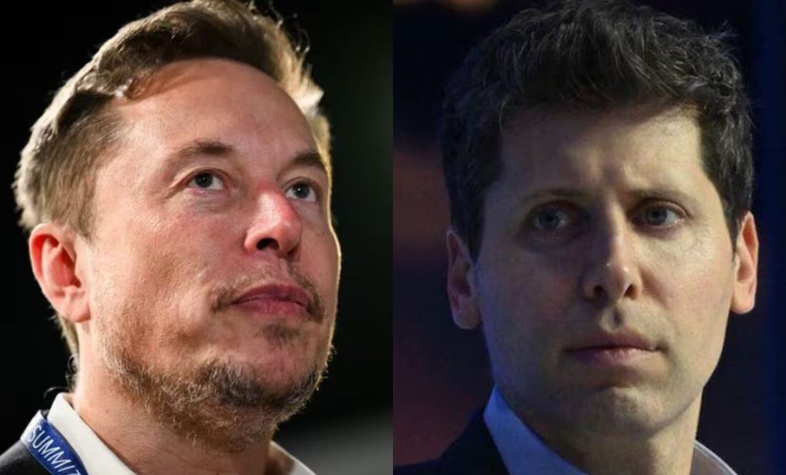 Musk vs. Altman. Imagen: especial