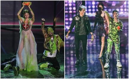 Juliantina y Aristemo triunfan en los Kids' Choice Awards México 2019