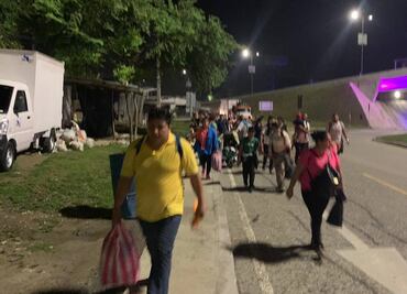 Salen dos caravanas de migrantes irregulares de Honduras a Guatemala, México y EU