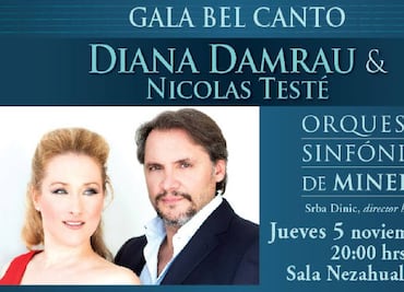 Diana Damrau y Nicolas Testé protagonizarán Gala de Ópera