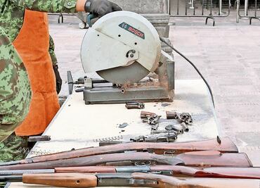 Las armas las porta el diablo, afirma MAM durante canje