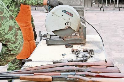 Las armas las porta el diablo, afirma MAM durante canje