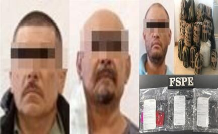 Detienen a tres hombres con vehículos y droga en Celaya, Guanajuato