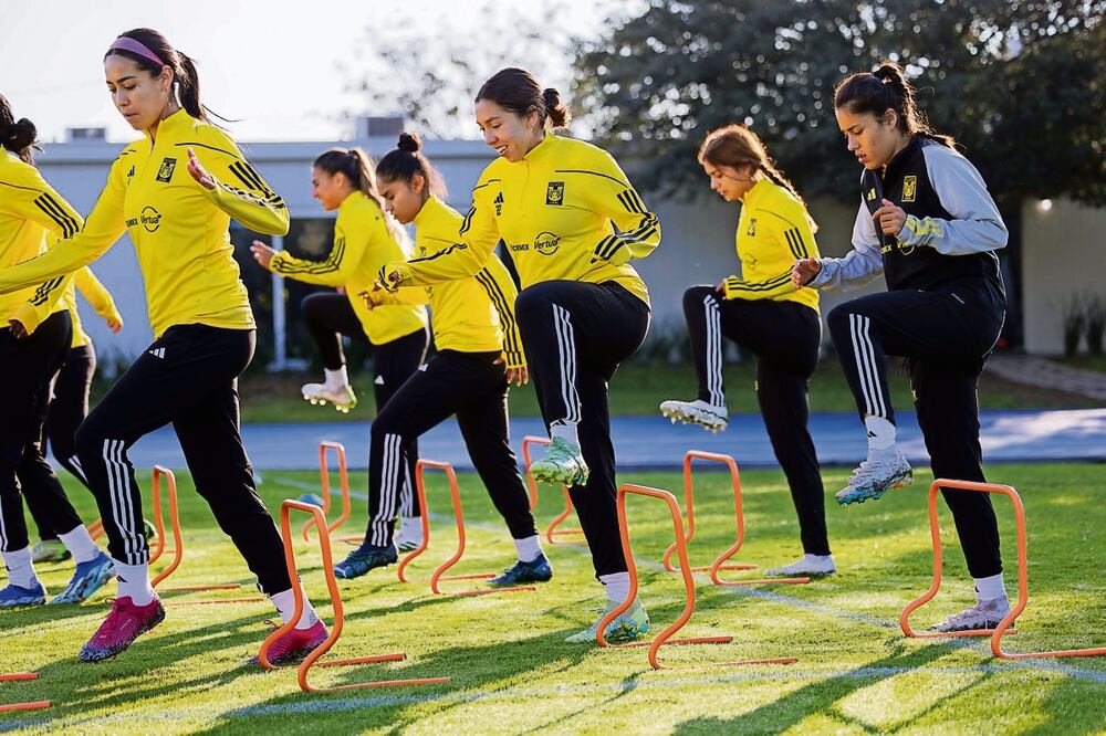 Las Amazonas, pese a tener todo en su favor, no se confían al conocer el alcance ofensivo de las águilas. Foto: Club Tigres