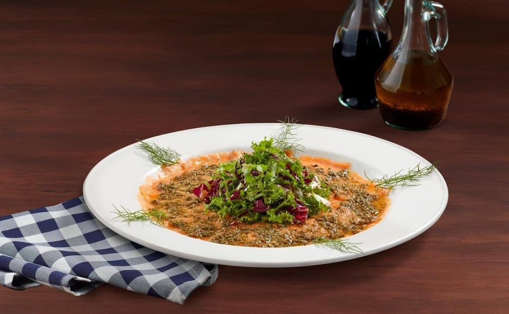 Carpaccio di salmone | Foto: Italianni's.