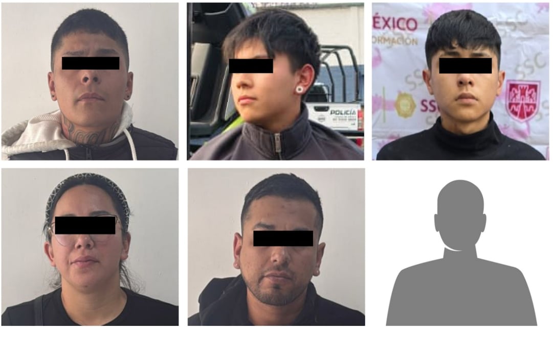 SSC detiene a extorisonadores en CDMX. Foto: especial