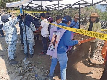 Encuentran restos en la zona boscosa del Ajusco