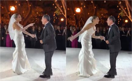 VIDEO: Benjamín Galindo y su emotivo baile en la boda de su hija