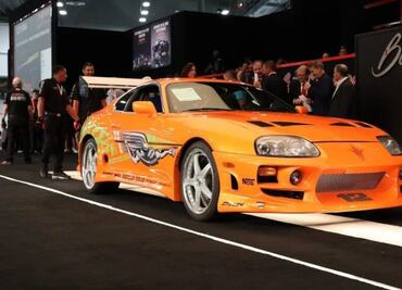 Toyota Supra de Rápidos y Furiosos rompe récord en subasta