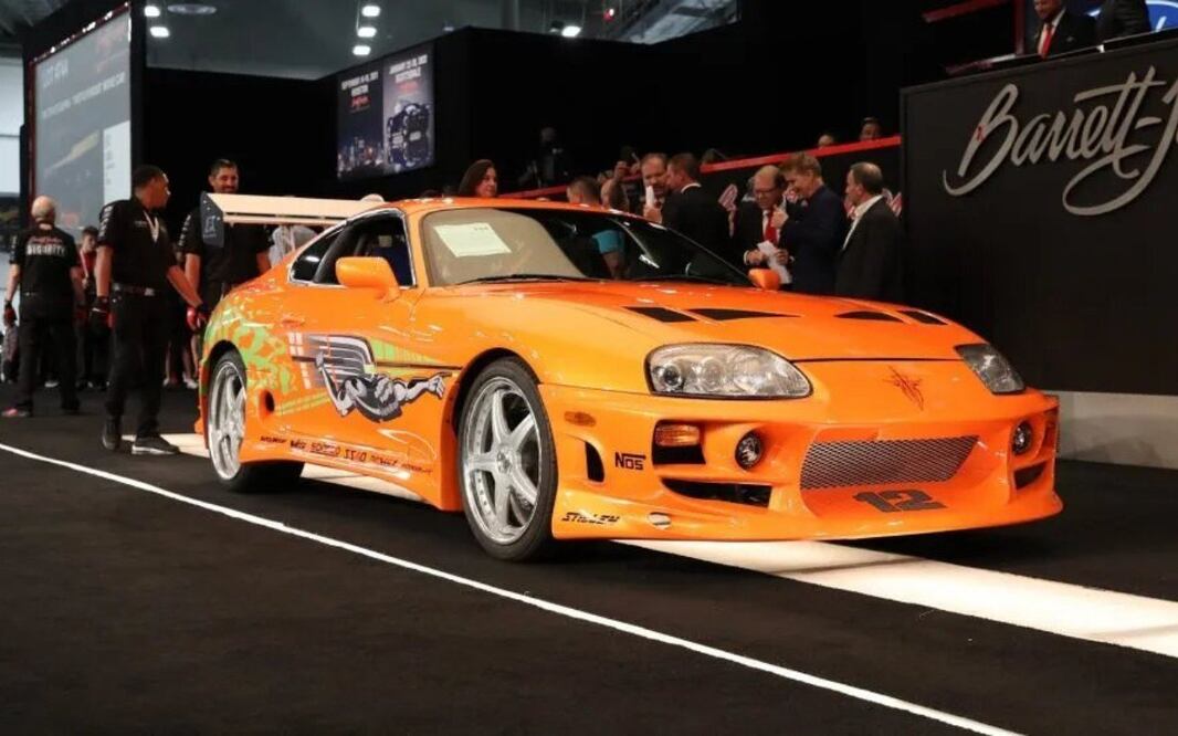 Toyota Supra de Rápidos y Furiosos rompe récord en subasta