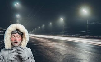 Frente Frío 33 activa alertas por hielo negro; ¿qué es y por qué es tan riesgoso?