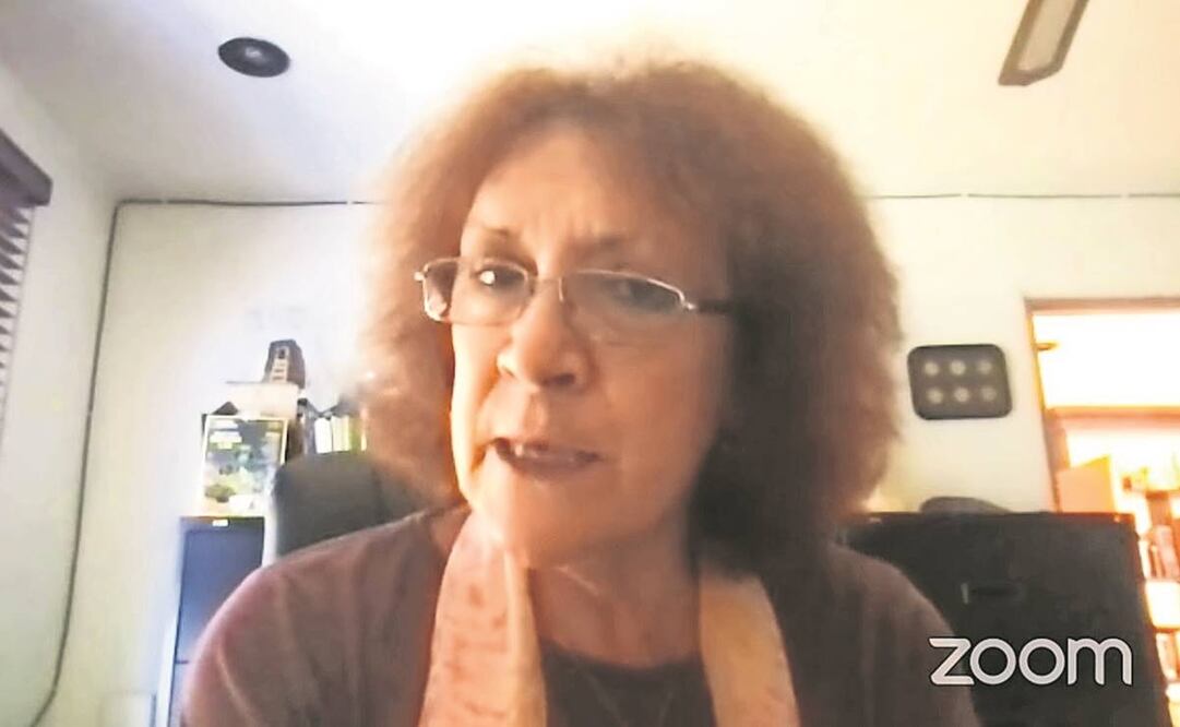 La física Julia Tagüeña participó en el coloquio “Mujeres en la ciencia”, organizado por el IPN. Foto: Especial.