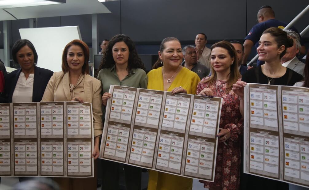 Guadalupe Taddei, presidenta del INE, dio el visto bueno a la boleta presidencial. Foto: Carlos Mejía / EL UNIVERSAL