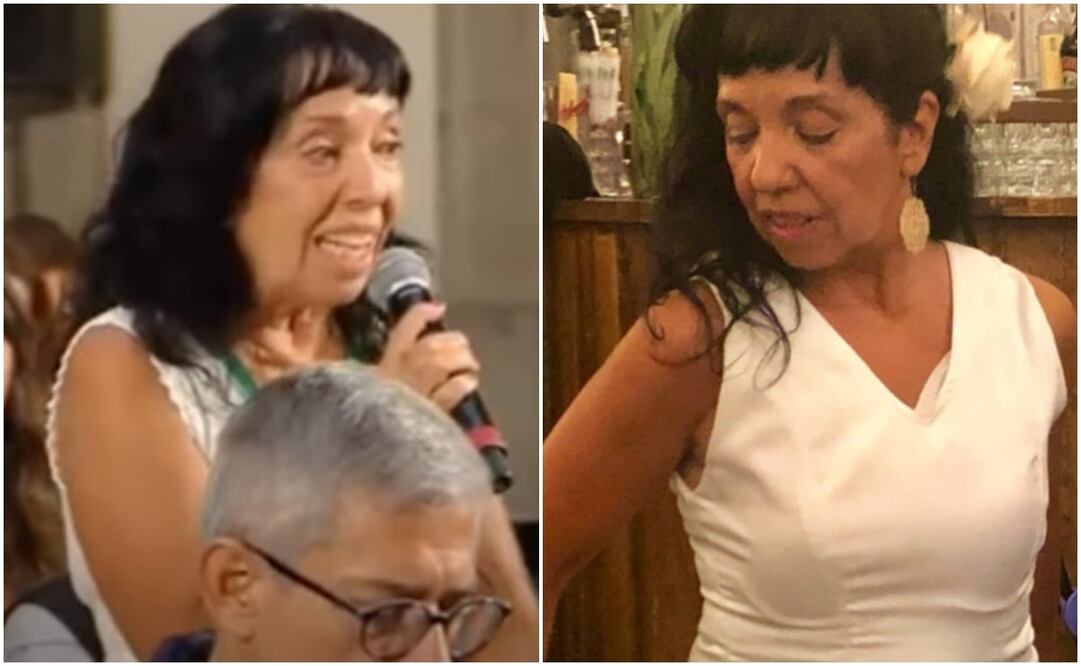 "Luz Gitana" es bailarina de flamenco y ha participado en los movimientos de Atenco Foto: Facebook. @luz gitana - captura de pantalla