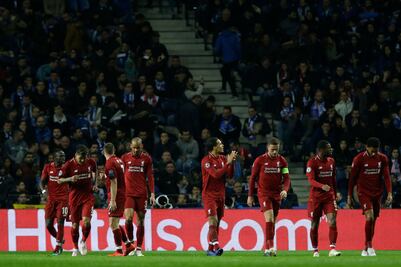 Liverpool goleó al Porto y avanzó a semifinales
