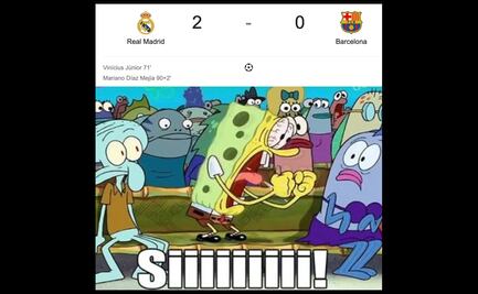 Los memes del triunfo del Real Madrid ante el Barcelona 