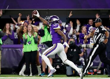 Vikings derrota de manera cardíaca a los Saints