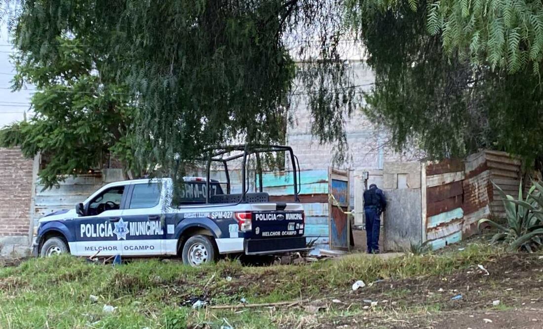 La zona permanece acordonada por policías mexiquenses. Foto: Especial