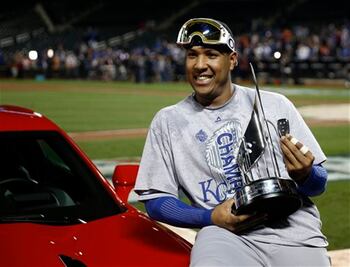 Salvador Pérez, estrella de la Serie Mundial