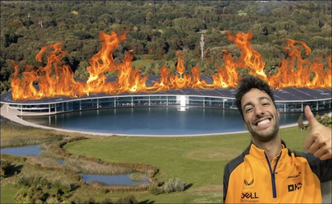 RICCIARDO FUE EL PROTAGONISTA DE LOS MEMES DE LA F1 - FOTO: ESPECIAL