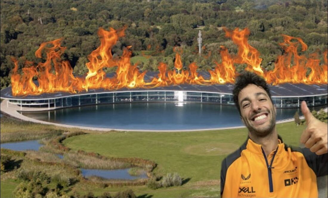 RICCIARDO FUE EL PROTAGONISTA DE LOS MEMES DE LA F1 - FOTO: ESPECIAL