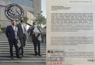 Empresarios de Michoacán denuncian a la FGR por inacción en bloqueos a vías del tren