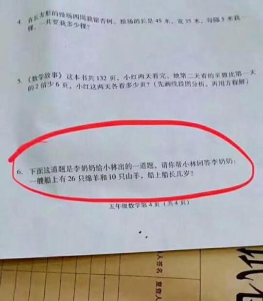 El problema "imposible" de matemáticas para estudiantes chinos de 11 años