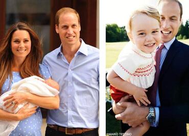 El príncipe Jorge cumple dos años