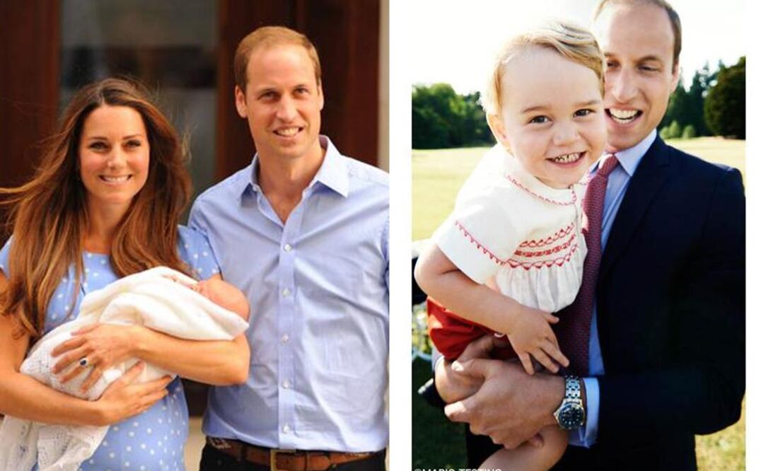 El príncipe Jorge cumple dos años