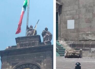 Sismo deja daños en Catedral Metropolitana y en iglesias de la Ciudad