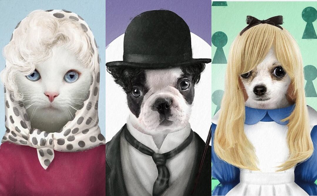 Marilyn Monroe, Charles Chaplin y Alicia en el País de las Maravillas son algunos de los personajes. Fotos: Cortesía de Pop Buddi