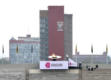 Vuelve la flama olímpica a Ciudad Universitaria