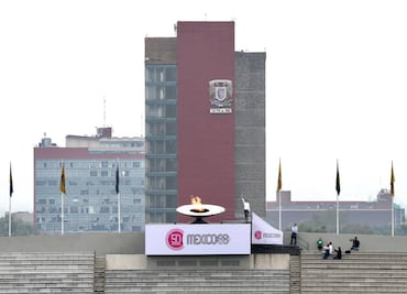 Vuelve la flama olímpica a Ciudad Universitaria