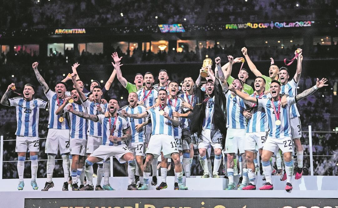 Argentina se coronó en Qatar 2022 / FOTO: ESPECIAL