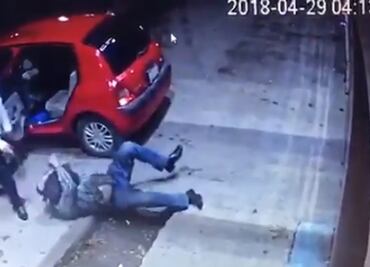 Captan en video asesinato de guardia afuera de bar en Miguel Hidalgo