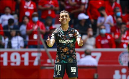 El Toluca recuperó la memoria y volvió al triunfo con goleada frente al Querétaro