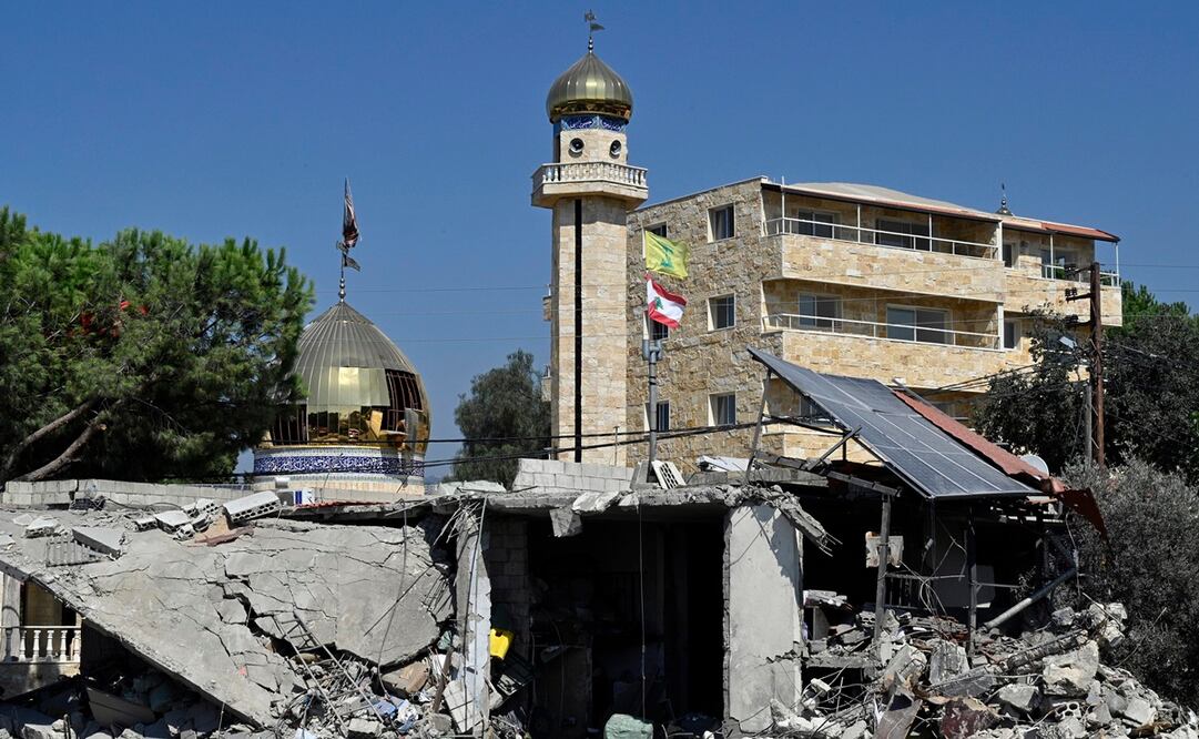 Explosiones en Beirut. Foto: EFE