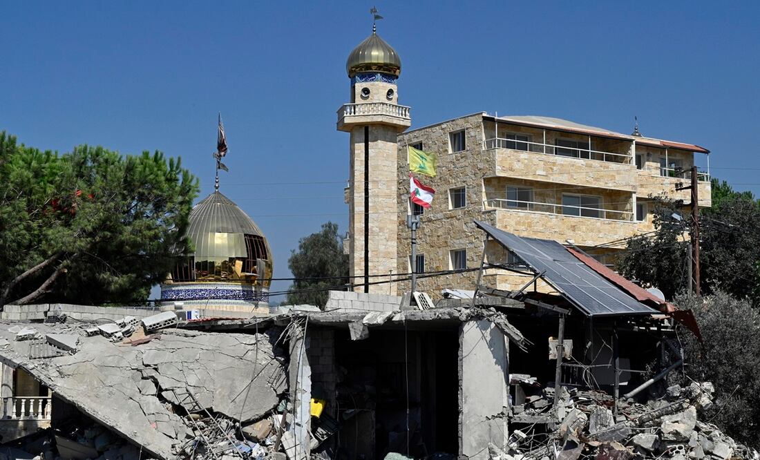 Explosiones en Beirut. Foto: EFE