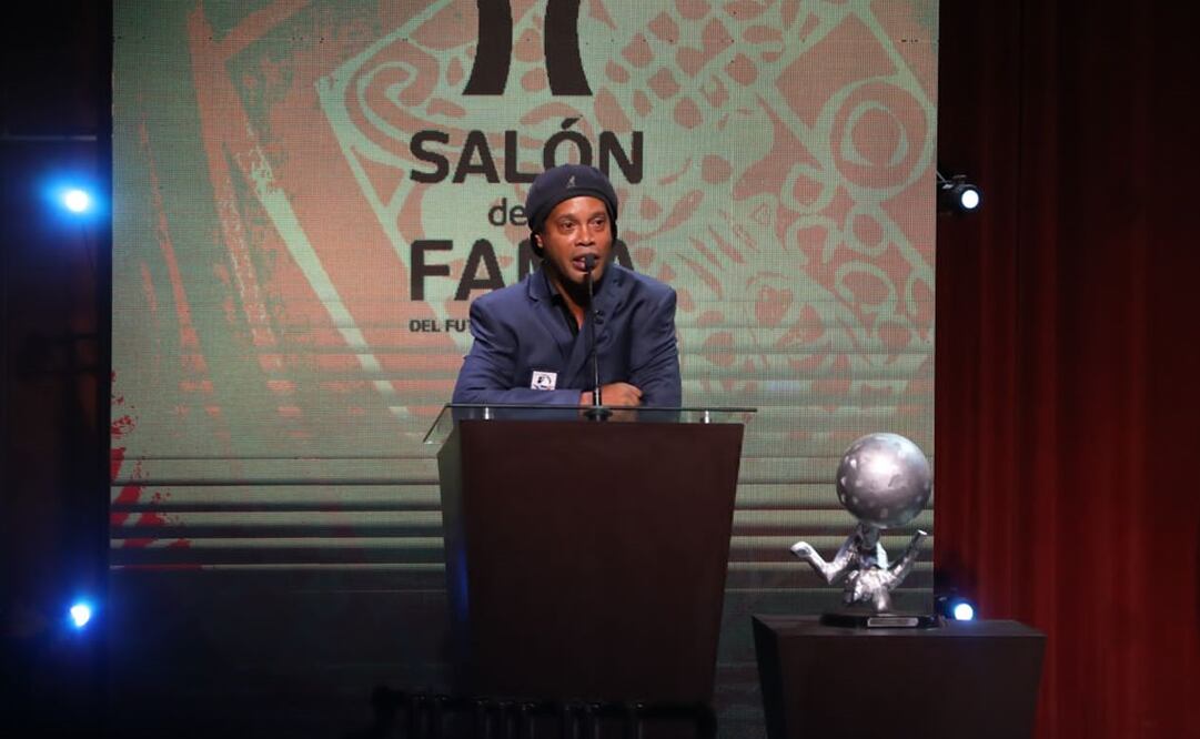 Ronaldinho fue inducido al Salón de la Fama - FOTO: Imago7