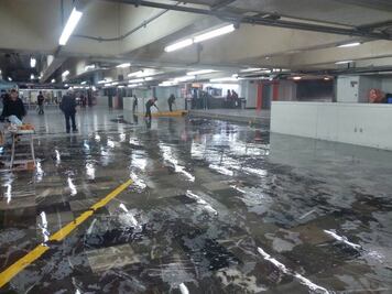 Suspenden servicio en estaciones de Línea A del Metro por lluvia