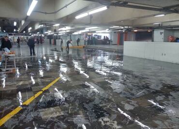Suspenden servicio en estaciones de Línea A del Metro por lluvia